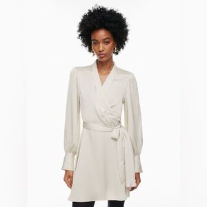 Aritzia Babaton Hyde satin mini dress